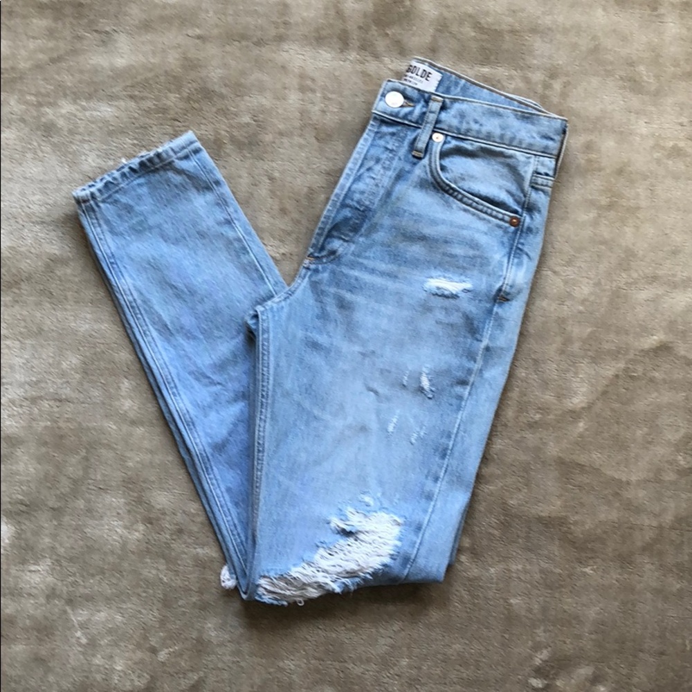 Agolde Jamie High Rise Denim sz 24